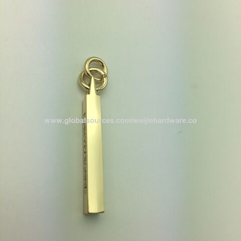 Custom H-Quality Garment Leather Zipper Pull/Zipper Puller - China