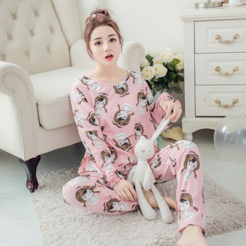 Cartoon Pajamas Women Winter Long Sleeved Sleepwear Trousers Large Size  Cute Pyjamas - China Wholesale Cartoon Pajamas $2.3 from Xiamen Reely  Industrial Co. Ltd
