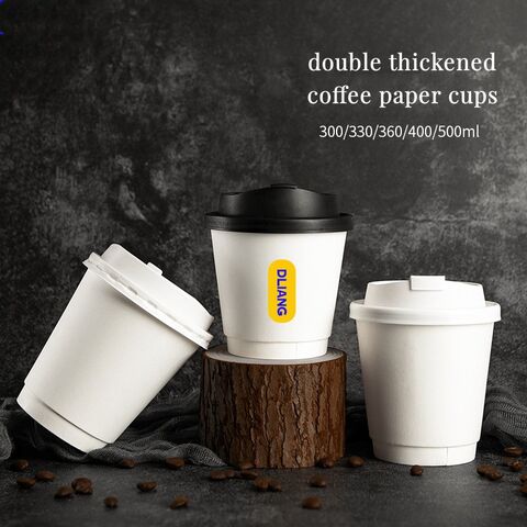 Tasses à café à emporter biodégradables jetables à double paroi avec  couvercle,Low Prices Tasses à café à emporter biodégradables jetables à  double paroi avec couvercle Achats