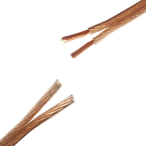 50m 2 X 2.5MM 14AWG Haut-Parleur Câble sans Oxygène Cuivre Plaqué