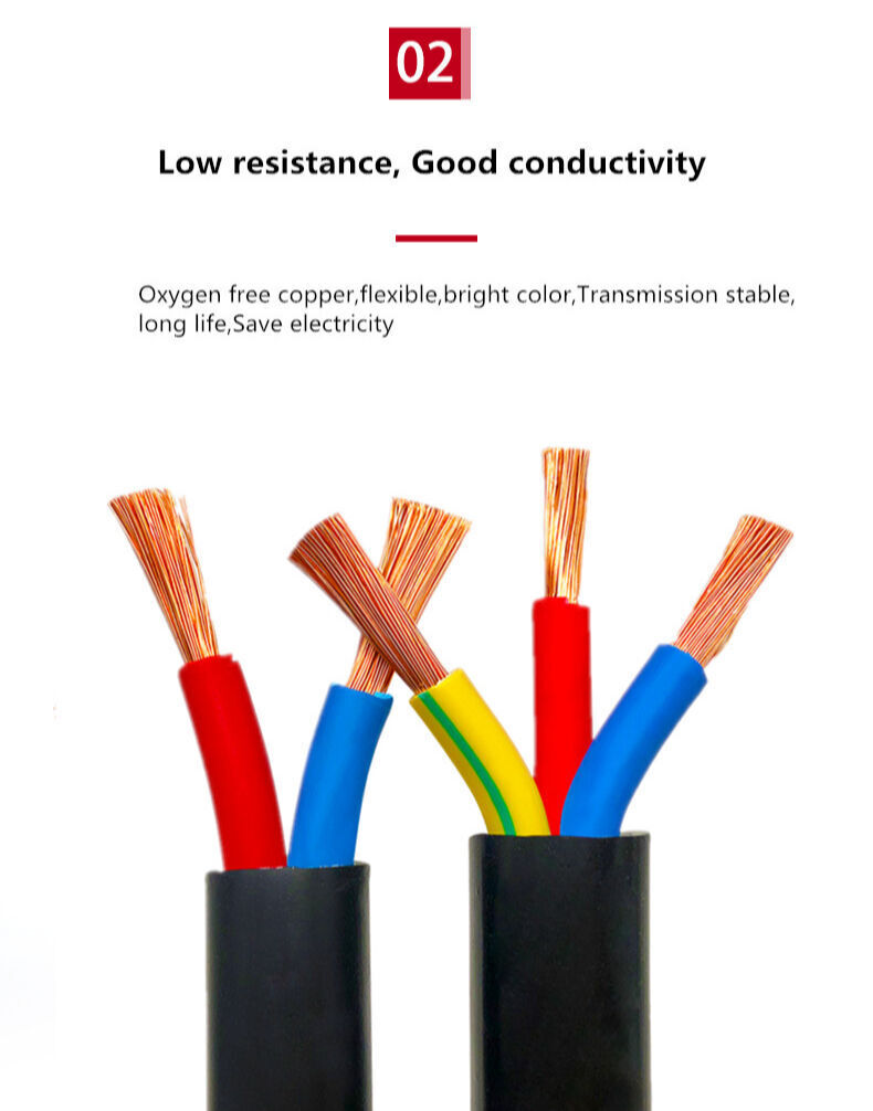 Buy Wholesale China Black Electrical Cable H05vv-f 0.75mm 1mm 1.5mm ...