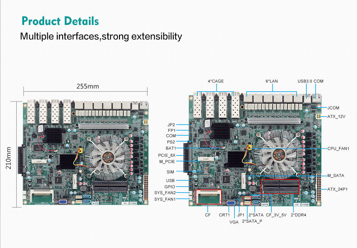Canal Dual DDR4 RAM de 4 núcleos de J6412 procesador placa base Mini ITX -  China La placa base Mini ITX y J6412 Mini precio