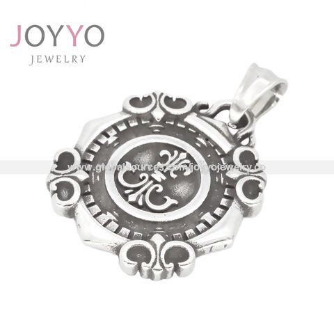 Wholesale Luxury Hot Sellling New Designer Pure Silver Compass Necklace -  China Stainless Steel Necklace Design Jewelry and Designer Custom Luxury  Jewelry price