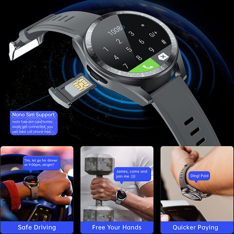Buy Wholesale China Nmk07 4g Lte Smart Watch Video Call Smartwatch Wifi Sim  Android Gps Tracker Temperature Camera Phone & Smart Watch Bracelet Gps  Tracker at USD 56.99