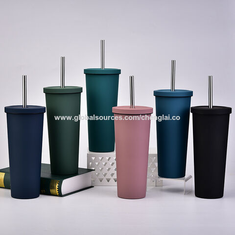 50% Off,glass Tumbler With Bamboo Lid And Straw, 32 Oz Iced Coffee