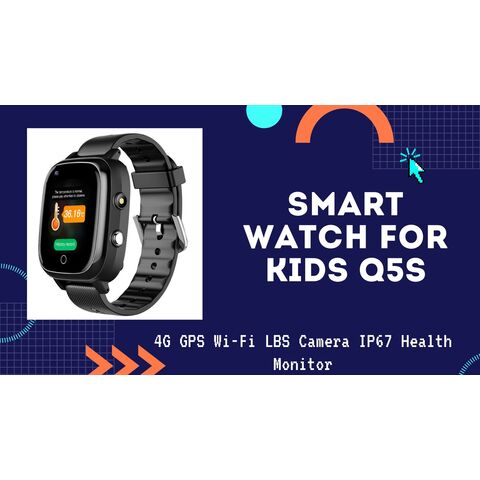 Buy Wholesale Hong Kong SAR Smart Watch For Kids Q5s, 4g Gps Wi-fi