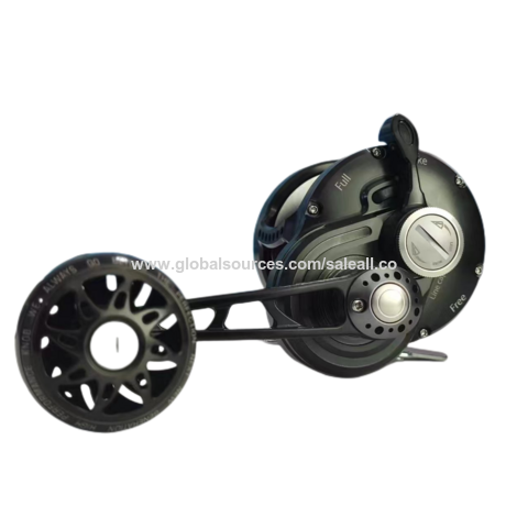 Full Metal Spinning Reel Fishing Saltwater Jigging Fishing Reel 35kg Drag  Power