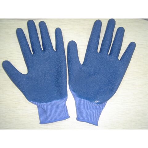 Guantes de Nitrilo de 10 pulgadas, Disponibles en Azul