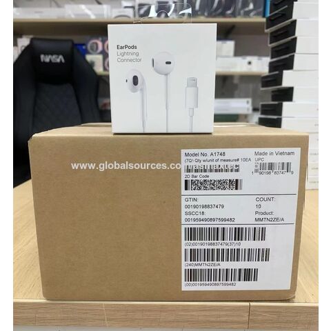Genuine Official Apple EarPods Lightning Connector A1748 Headphone MMTN2ZM/A