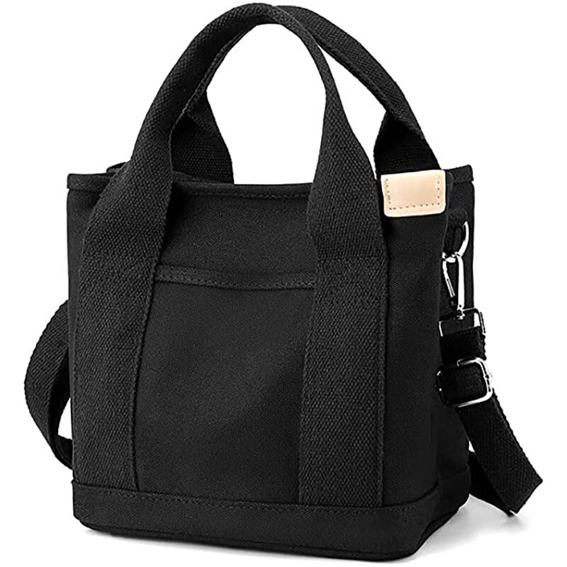 Sac Fourre-tout En Toile Pour Femme Zhongningyifeng - Poches Multiples - Idéal Travail, Shopping, Voyage