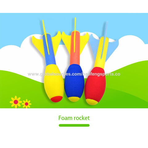 Jeu de plein air - Kit lance-rockets en mousse - Maison Futée