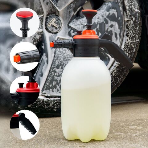 Portable Manual Pump Sprayer Foaming Pump Bottle High Pressure Foam Sprayer  for
