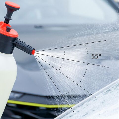 2l High Pressure Car Wash Foam Spray Bottle, Manual Air Pressure Sprayer,  Car & Home Use, Watering Can