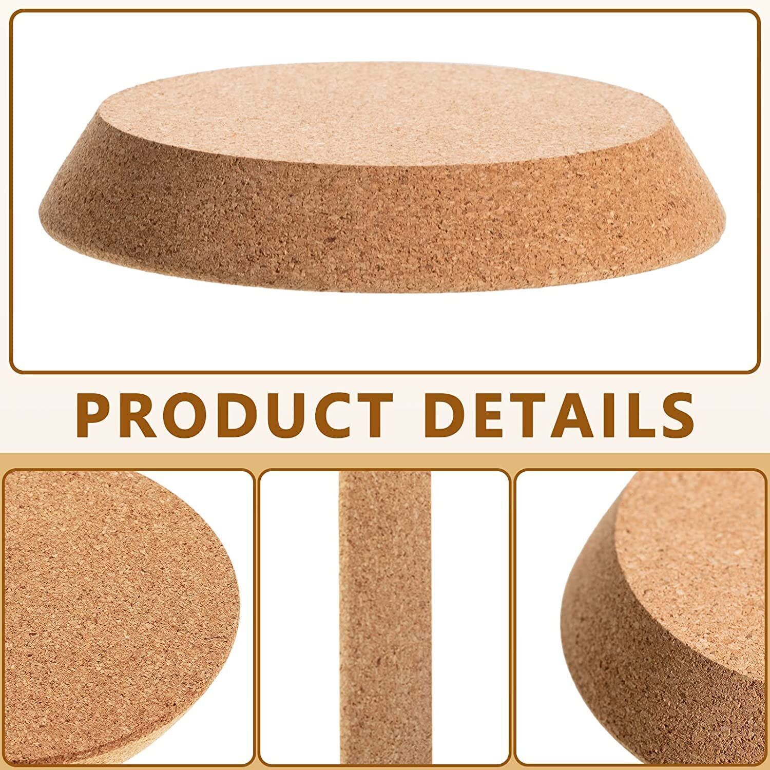 Buy Wholesale China Wholesale Custom Size Cork Lids Large Tapered Cork