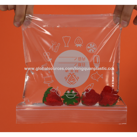 High quality Factory Direct Hotsale LDPE Plastic Ziplock Quart Freezer Bags  - China Bag, Shopping Bag