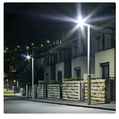 Ip66 Street Lamp Smart Integrated Remote Control 100 200 300 W Led