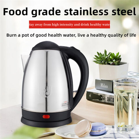  0.8L Small Portable Electric Kettles for Boiling Water, Mini  Stainless Steel Travel Kettle, Portable Mini Hot Water Boiler Heater, Quiet  Fast Boil with Boil-Dry Protection (Black): Home & Kitchen