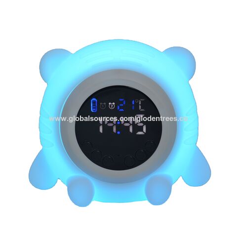 Compre Reloj Despertador Inteligente Con Luz Nocturna Para Niños Para  Fiesta De Animales Creativos, Reloj De Entrenamiento Para Dormir, Reloj  Despertador Para Niños y Reloj Despertador Infantil de China por 9.58 USD