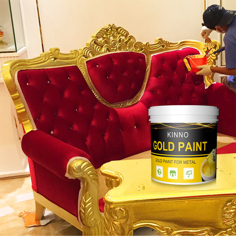 Buy Wholesale China Kinno Wholesale Gold Paint For Metal Gold Leaf