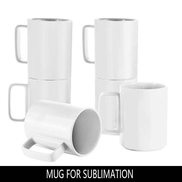 Buy Wholesale China 11 Oz Porcelain Plain White Custom Logo Sublimation