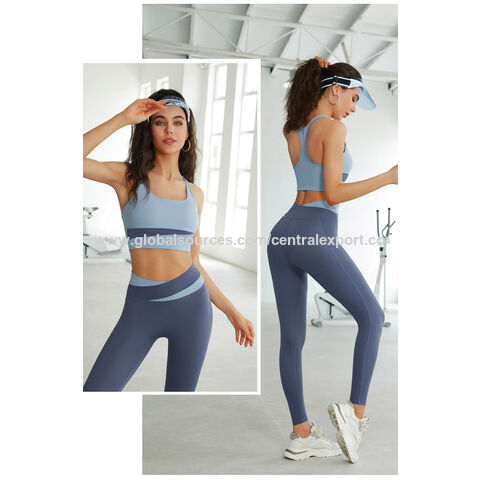 Compre Nueva Moda 2023 Ropa De Yoga Ropa De Gimnasio Dos Piezas