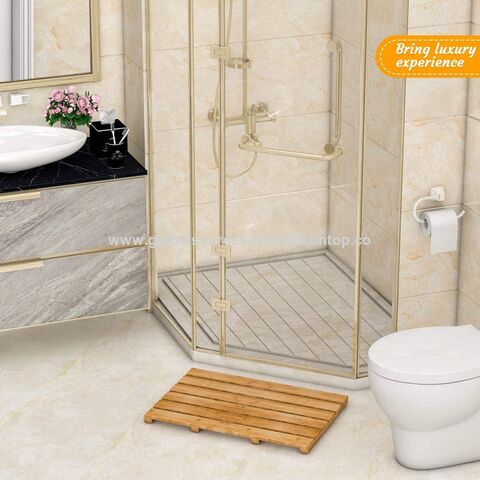 Buy Wholesale China Wholesale Bamboo Bath Mat,non-slip Bamboo