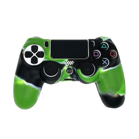 Funda de silicona suave con diseño de camuflaje para mando de PlayStation 4 PS4, accesorios para consola de juegos, carcasa protectora