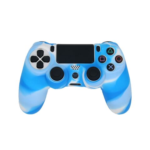 Funda de silicona suave con diseño de camuflaje para mando de PlayStation 4 PS4, accesorios para consola de juegos, carcasa protectora