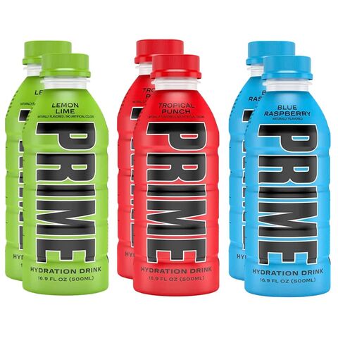 PRIME - Aluminum Water Bottle - Blue Raspberry - 16.9oz