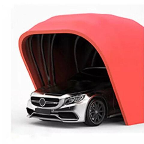 Garagem Dobrável Retrátil para Exterior, Abrigo para Carro, Tenda Portátil, Garagem Pré-fabricada Automática para Carro - Solução de Armazenamento Veicular