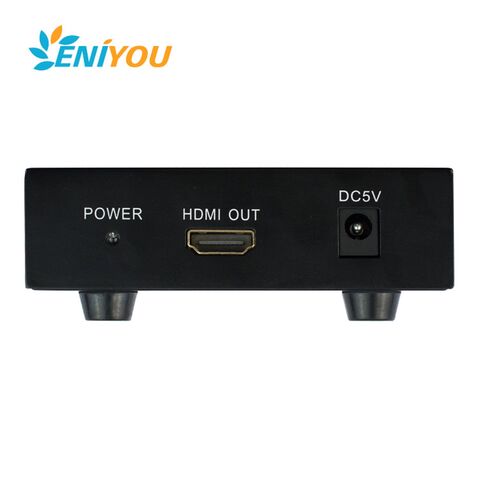 CONVERSOR HDMI A SVGA+AUDIO, HDMI/M-SVGA/H+3.5/H, NEGRO, 10 CM