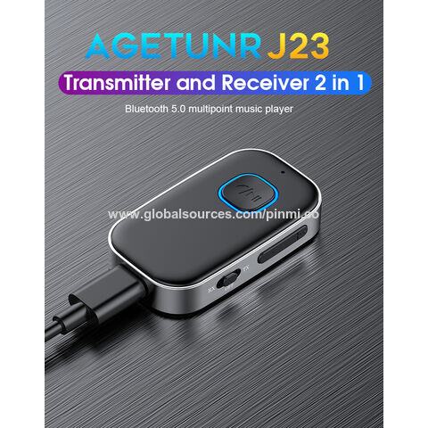 Émetteur Récepteur Bluetooth 5.0 2-en-1 avec Prise Jack 3,5 mm
