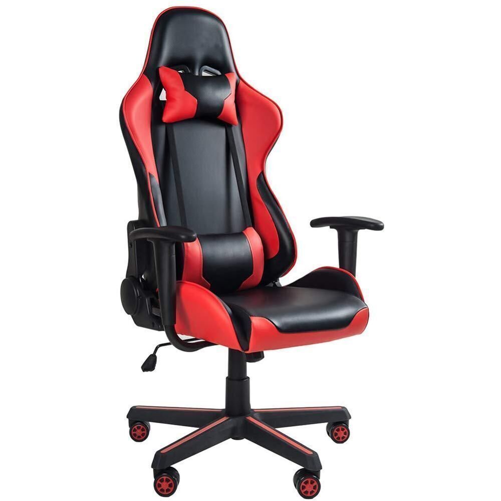 POWERSTONE Gaming Chair With Lumbar Massager - Ergonomic Office Racing Chair, Adjustable, 330 Lb Capacity - View #4
