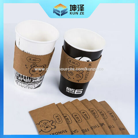 Wholesale High quality neoprene reusable iced coffee cup sleeve coffee  insulated sleeve custom neoprene coffee cup sleeve From m.