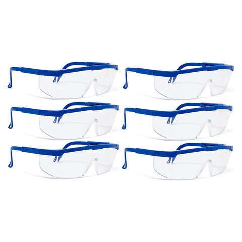 Compre Gafas De Trabajo Gafas Protectoras Láser Seguridad Blanco Azul  Oscuro Ojos Pvc Marco De Vidrio y Gafas De Trabajo de China por 0.43 USD