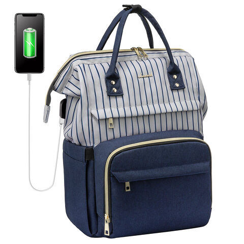 Mochila para Laptop 15.6 Pulgadas Bolso de Mujer Hombre Portátil USB de  Viaje US