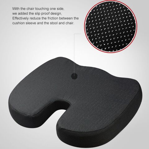 Gel Enhanced Seat Cushion - Non-Slip Orthopedic Gel & Memory Foam Coccyx Cushion for Tailbone Pain - Office Chair Car Seat Cushion, Size: Fishing Box