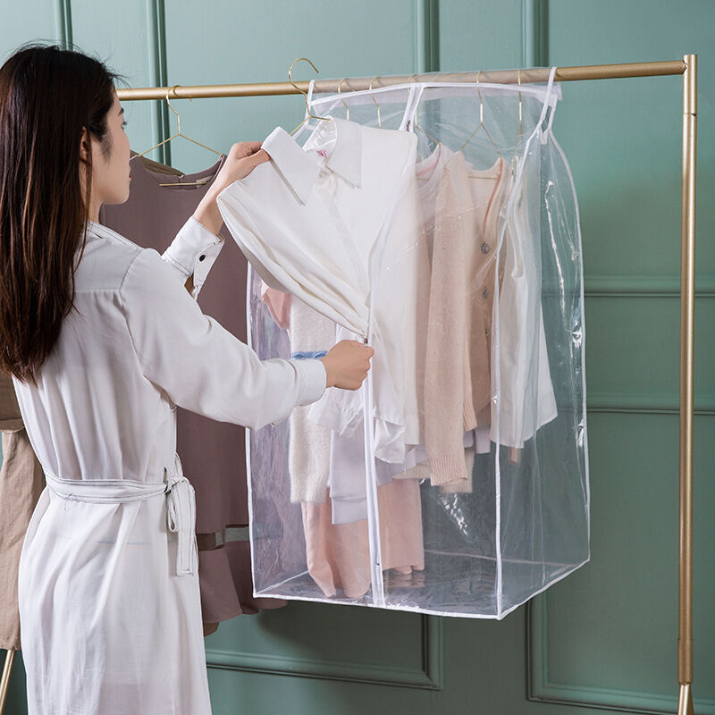 Buy Wholesale China Hanging Garment Bags For Closet Storage Clear