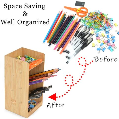 [BIG CLEARANCE]Storage Box Hollow Rectangular Student Desk Organizing  Container