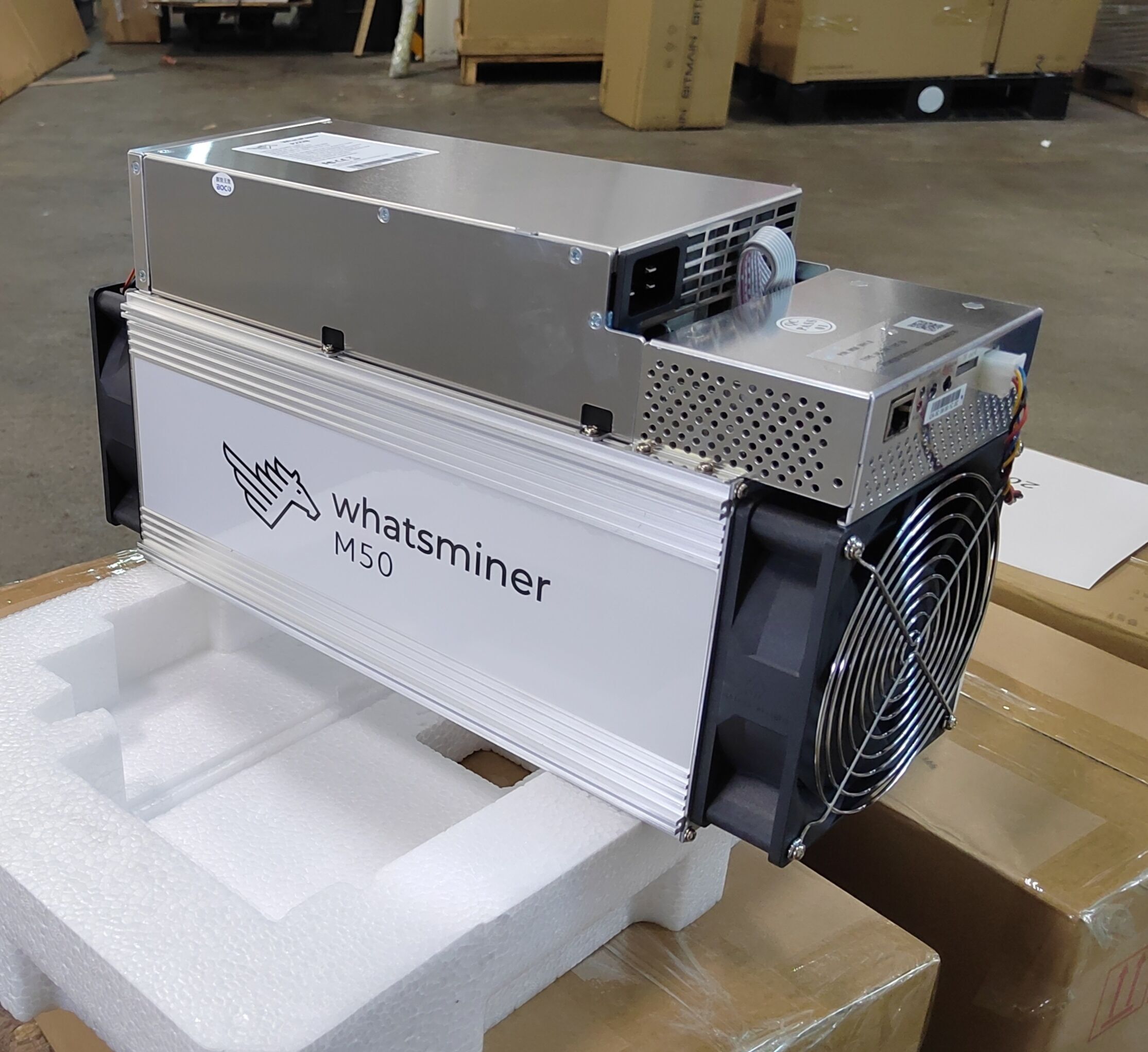 Buy Wholesale China Hot Sale Bitcoin Miner Asic Whatsminer M50 122t 220 ...