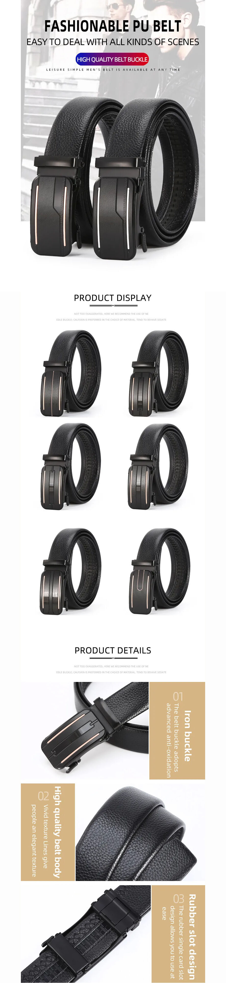 Pu Leather Belt