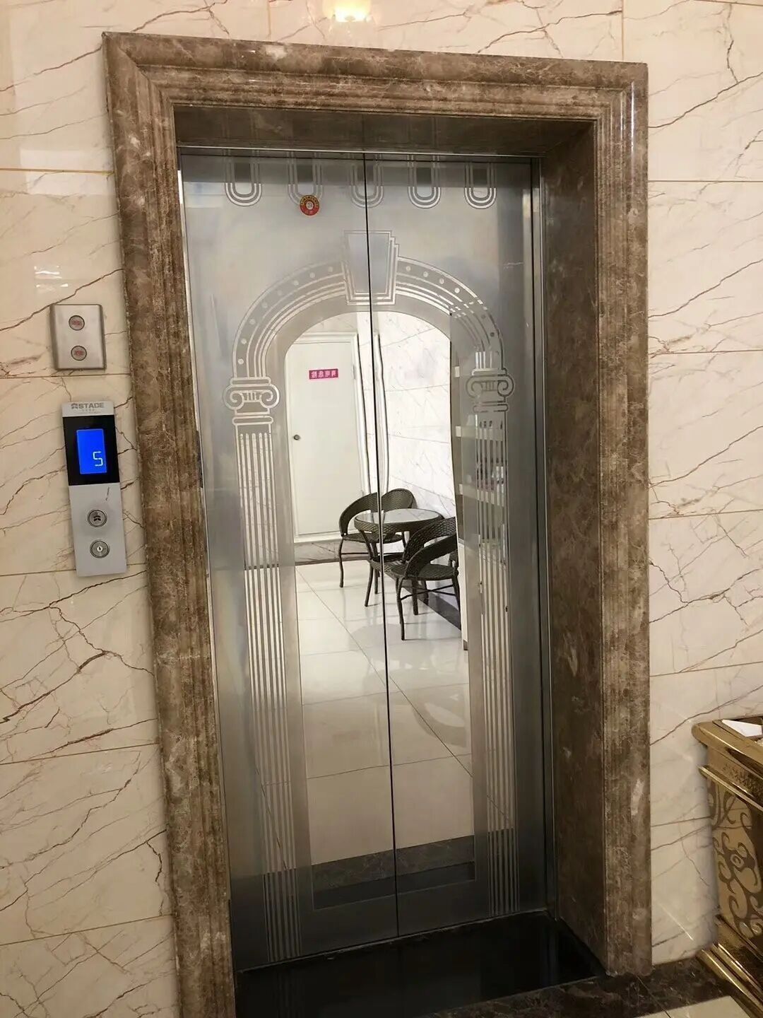 Exporters Of Marble Color Stone-plastic Door Frame For Elevator ...
