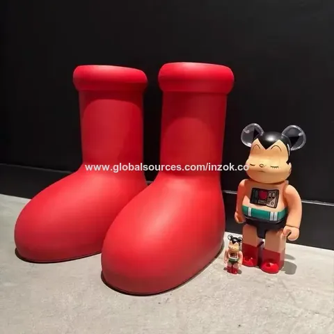 Astro Boy Same Big Red Boots Instant Merchandise Mschf Astro Boy Same Shoes  Kids Size Big Red Shoes Adult Size