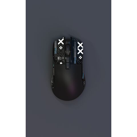 Souris gaming ultra-légère Darmoshark N3, filaire/sans fil 2.4G pour gamers