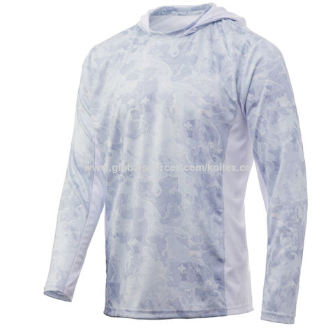 OEM Design New Light-Thin Soft Long Sleeve Fishing Jersey Upf50+