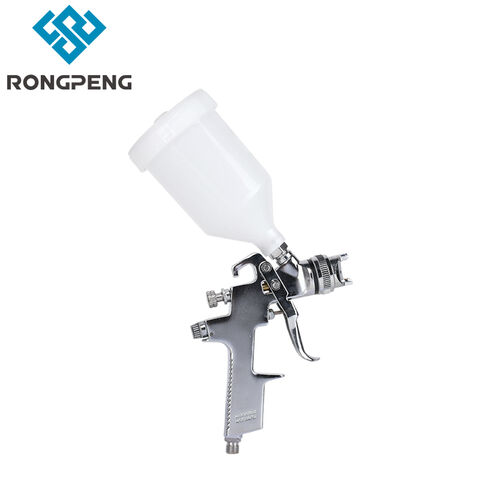 Industrial LVLP Spray Gun RONGPENG R100 0.8/1.0mm Nozzle Gravity