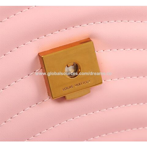 Luxury Designer Bags Women Leather Chain Crossbody Bag,Pink