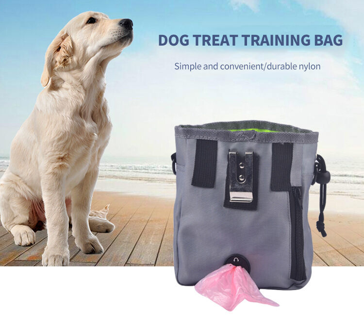 Buy Wholesale China Wholesale Pet Training Dog Bag Portable Dog Walking Waist Pouch With Poop