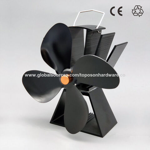 Wood Burning Accessories Heat Powered Fire Eco Log Fireplace Pellet Stove  Fan - China Wood Stove Fan, Log Fireplace Fan