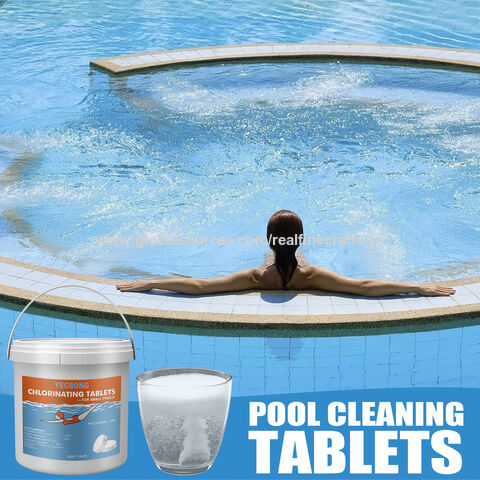 100 comprimés Tablette de nettoyage de piscine